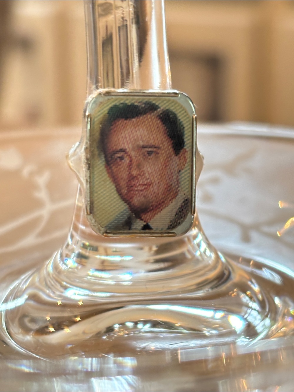 Vintage Flicker Ring The Man from U.N.C.L.E.
